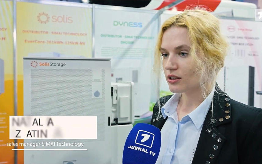 Simai Technology Showcases at Moldova Exhibition and Featured in On-site Interview